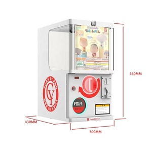 Mini 50-75mm viên nang Đồ chơi bán hàng tự động đồng tiền hoạt động trò chơi gacha gachapon máy với hóa đơn chấp nhận - Product Image 2