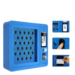 Hệ thống quản lý chìa khóa tủ điện tử thông minh tủ khóa Tủ treo tường lắp ráp thép 30 ngăn bền cho văn phòng - Product Image 1