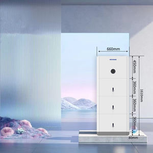 Batería Lifepo4 de almacenamiento de energía de 10Kwh, 48V, <span class=keywords><strong>4Kw</strong></span>, Red de encendido/apagado, sistema inversor Solar para uso doméstico, protección IP65 apilable para <span class=keywords><strong>HUAWEI</strong></span> - Product Image 3