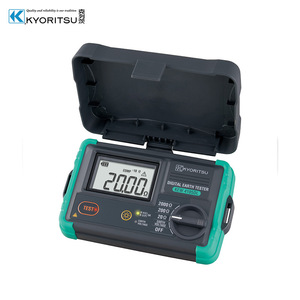 Testeur de résistance de terre Kyoritsu 1 kV, version bobine, avec câbles rouges et jaunes pour tests électriques - Product Image 3
