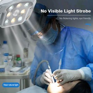 Tıbbi cerrahi muayene lambası 8 ampuller cerrahi ameliyathane lambası diş kliniği plastik cerrahi ışıkları - Product Image 6