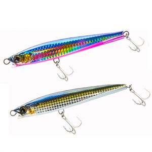 Señuelo de Pesca Artificial de 12 Colores, 110 mm, 50 g, Tipo Lápiz de Largo Alcance, con Dos Anzuelos Triples, Hundimiento Rápido, para Pesca en Agua Salada y Dulce - Product Image 4