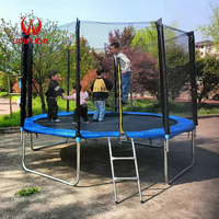 Stand mobile pour foire, grand trampoline extérieur commercial pour parcs d'attractions et carnavals