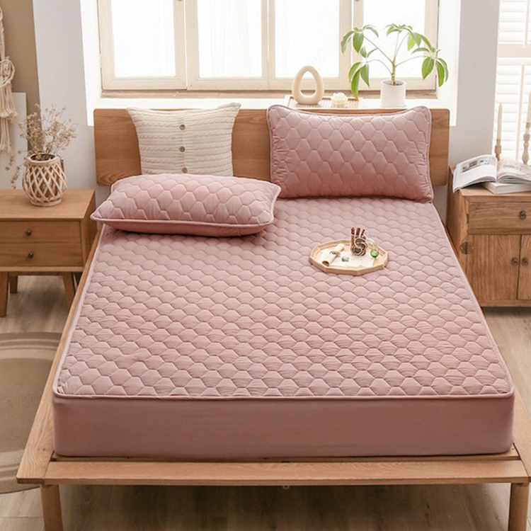 Водонепроницаемый стеганый наматрасник на молнии королевского размера