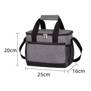 Sac isotherme en cuir imperméable personnalisé en usine, grande capacité, portable, pour extérieur, sac <span class=keywords><strong>de</strong></span> transport réfrigéré - Product Image 5