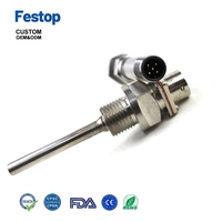 Capteur de température à vis Feilong Pt100 M8/M10/M12/M16/M20 avec connecteur (Shanghai)