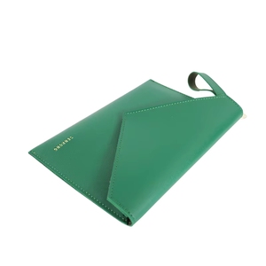 Pochette longue ODM en cuir, portefeuille OEM à motif grainé, sac à main multifonctionnel et mince pour femme, étui pour téléphone - Product Image 2