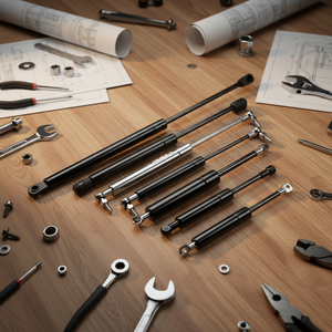 Cilindro de Gas para Puerta a Precio Económico, Longitud de Extensión Personalizada de 30-500 mm, Acero Inoxidable, Capacidad de Carga de 100 lb/50 lb - Product Image 1