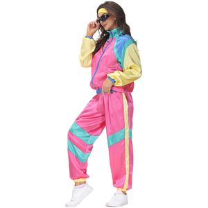 Disfraces de Pareja Retro de los 70, Estilo Hip-hop, Hippie, Rock, Ópera, para Halloween, Actuaciones Escénicas, Baile, Impresión Digital, Unisex, 100% Poliéster - Product Image 3