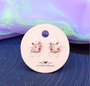شعار مخصص متعدد الأنماط بطاقة القرط التعبئة حماية البيئة ورقة بطاقة ديي المجوهرات والاكسسوارات بطاقة المجوهرات - Product Image 3