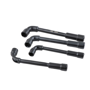 Jeu de clés à douille en forme de L, 1/2 pouces, 4 pièces, en acier au chrome vanadium, outils de réparation automobile - Product Image 4