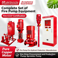 Pompe centrifuge verticale XBD pour lutte contre l'incendie, haute pression, pour hydrant et sprinkler, unité stabilisatrice pour l'alimentation en eau d'incendie