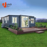Maison modulaire préfabriquée de luxe, villa moderne à 4 chambres, maison préfabriquée personnalisée pour usage résidentiel et touristique