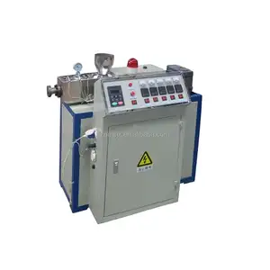 Jalur produksi Pvc kecil granulator Lab Mini, mesin ekstruder Pvc granulator Mini