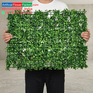 Artificial Value Series Artificial Foliage Panel UV Resistant Green <b>Wall</b> Tile Decorative Vertical Garden Panel - Product Image 6