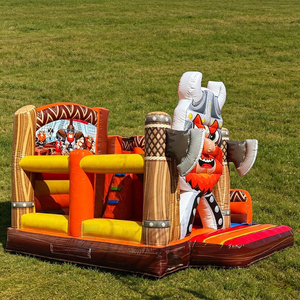 Castillo Inflable Comercial Grande con Tobogán y Zona de Salto - Product Image 4