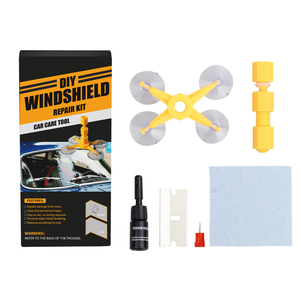 Kit de réparation de pare-brise de <span class=keywords><strong>voiture</strong></span> fabriqué par un professionnel, kit de réparation de fissures de pare-brise avant de <span class=keywords><strong>voiture</strong></span> à faire soi-même, outils de restauration - Product Image 1
