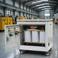 Transformateur triphasé sec 15 kVA 220 V vers 380 V de type élévateur automatique, fabriqué en Chine, pour armoire électrique en aluminium