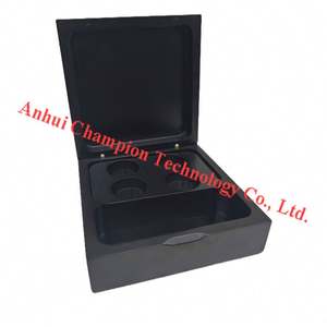 Organizador Café Artesanal 3 Ranuras Madera Marca - Product Image 2