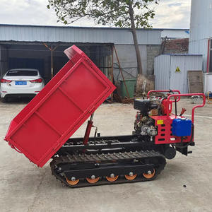 <span class=keywords><strong>Mini</strong></span>-dumper hydraulique multifonctionnel à chenilles en caoutchouc résistant à l'usure, tout-<span class=keywords><strong>terrain</strong></span>, 1,2T, vente directe d'usine en Chine - Product Image 2