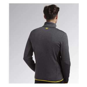 DIADORA UTILITY - 702.179457-D0808/XXL Forro polar técnico superelástico con puerta exterior Lisa Gris/Negro SUDADERAS DE TRABAJO - Product Image 3