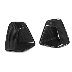 Guardabarros Delantero Lateral de Fibra de Carbono Real Brillante con Tejido Twill 3*3 para BMW Serie 5 G60 G68 I5 Estilo OEM 2024-IN Reemplazo Directo - Product Image 2