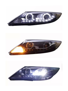 2010-2014 feu avant de voiture pour <span class=keywords><strong>Kia</strong></span> <span class=keywords><strong>Sportage</strong></span> mise à niveau LED assemblage de phares automatiques accessoires de clignotants dynamiques - Product Image 3