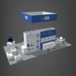 Stand <span class=keywords><strong>de</strong></span> Exhibición Modular Reutilizable y Ecológico <span class=keywords><strong>de</strong></span> Aluminio con Caja <span class=keywords><strong>de</strong></span> Luz SEG <span class=keywords><strong>de</strong></span> 3 Lados, Stand <span class=keywords><strong>de</strong></span> Exhibición Personalizado Ligero y Portátil para <span class=keywords><strong>Ferias</strong></span> Comerciales - Product Image 6