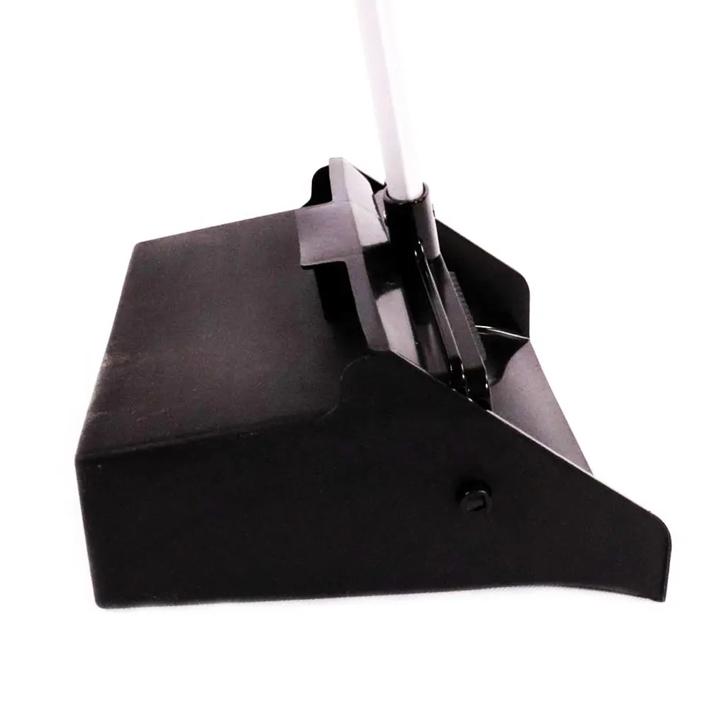 O-Làm Sạch Châu Âu Chuyên Nghiệp Làm Sạch Sàn Thẳng Đứng Xoay Vòng Windproof Lobby Jumbo Dustpan Với Mạnh Mẽ Nhôm Dài Xử Lý