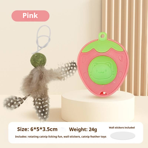 Мультяшный стиль, Пластиковые Мячи Для кошачьей мячи, жевательные игрушки для домашних животных, самодельные вращающиеся секс-игрушки для кошек - Product Image 6