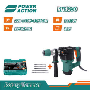 פעולה כוח פטיש חשמלי נייד חבלים מקדחים שקע חשמלי מקדחה פטיש הריסה מקדחה - Product Image 2