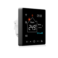 Modbus – thermostat intelligent Wi-Fi, tactile capacitif, 3a, ventilateur intelligent, 485 Modbus, 485