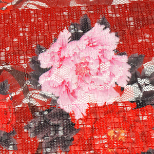 Trung Quốc Hot Bán chữ số in vải 100% polyester hoa in lưới vải cho hàng may mặc - Product Image 6