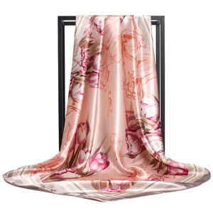 Sciarpa di <span class=keywords><strong>seta</strong></span> <span class=keywords><strong>rosa</strong></span> personalizzata all'ingrosso del progettista del tessuto di <span class=keywords><strong>seta</strong></span> pura - Product Image 6