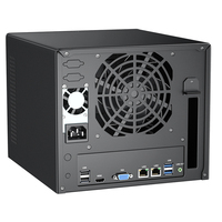 BKHD NAS cloud storage ESXI7.0, routing lembut quad-core kartu jaringan ganda 4-bay antarmuka PCIE memperluas server 10G