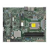 Motherboard Server ATX MBD-X14SAE dengan Soket Intel Tunggal V1 (LGA-1851), Mendukung DDR5