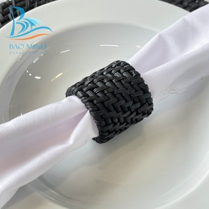 <b>Cheap</b> Rattan Napkin <b>Rings</b> for Wedding Table Decoration - Product Image 4