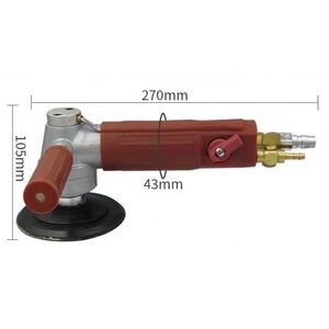 Wilsom Disco de Pulido Flexible de Diamante Húmedo Máximo de 5 pulgadas, Pulidora Neumática Húmeda Premium de 4500 RPM, Amoladora Angular Neumática para Pulido - Product Image 3