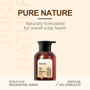 Bajo MOQ 250ML Aceite de argán Champú a base de hierbas Hidratante natural Proveedor de Champú hidratante - Product Image 2