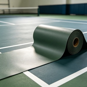 Inolp Factory Direct Manufacturer Supply Commercial Grade Low Cost Pickleball Roll Court Cover <b>Floor</b> <b>Matte</b> Set - Product Image 1
