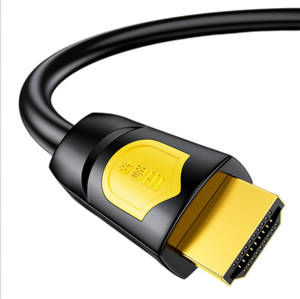 Câble HDMI 2.0 4K@60Hz Mâle-Mâle 18 Gbps HDR ARC 3D Plaqué Or pour TV, Projecteur, Moniteur, PS5, Xbox, Ordinateur Portable, Décodeur - Product Image 1