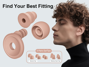 Bouchons d'oreilles anti-bruit personnalisables avec logo, 4 tailles, pour dormir, silencieux, 2 bouchons d'oreilles, réduction du bruit, moto, réutilisables, filtre en mousse - Product Image 4