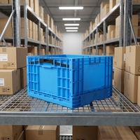 Vente flash - Caisse pliable en PP 600*400*230mm 600*400*340mm pour entrepôt