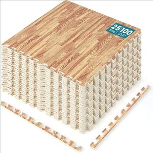 Alfombrilla de espuma EVA con textura de madera, baldosas de espuma entrelazadas, tapetes de ejercicio, <span class=keywords><strong>suelo</strong></span> protector tipo rompecabezas para gimnasio en casa - Product Image 1