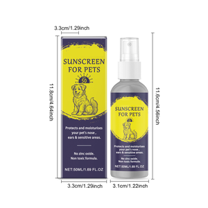 PROTECCIÓN <span class=keywords><strong>SOLAR</strong></span> <span class=keywords><strong>para</strong></span> MASCOTAS, <span class=keywords><strong>Crema</strong></span> <span class=keywords><strong>Solar</strong></span> SPF50, Mejor Protector <span class=keywords><strong>Solar</strong></span> Mineral Natural Hidratante, <span class=keywords><strong>Crema</strong></span> <span class=keywords><strong>Solar</strong></span> <span class=keywords><strong>para</strong></span> la Piel de las Mascotas - Product Image 6