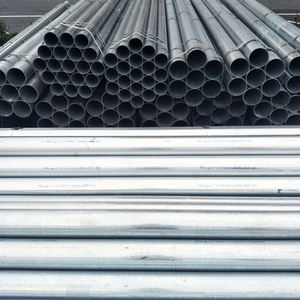 Tuyau d'échafaudage prégalvanisé BS1139, diamètre extérieur 48,6 mm, épaisseur 3,2 mm, 6 m, pour chantier de construction - Product Image 1