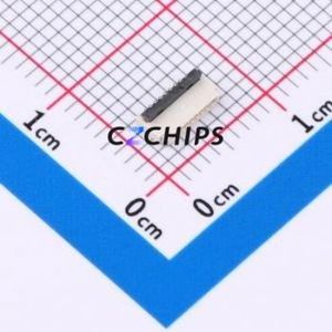HW0510010-082R-001 FFC/FPC Connector SMD,P=0.5mm,Horizontal Mount Connector Flip Cover Type Double Side Contact / Top Bottom - Product Image 1