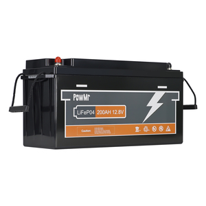แบตเตอรี่ LiFePO4 12.8V 200Ah พร้อมระบบจัดการแบตเตอรี่ในตัว (BMS) แบตเตอรี่ลิเธียมไอออนสำหรับระบบกักเก็บพลังงานแสงอาทิตย์แบบออฟกริด ระบบพลังงานไฮบริด - Product Image 2