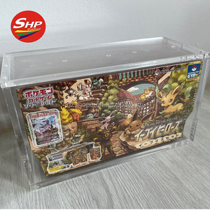 Boîte en acrylique transparente personnalisée SHP <span class=keywords><strong>Pokemon</strong></span> <span class=keywords><strong>Pokemon</strong></span> Japon: Boîte spéciale <span class=keywords><strong>Pokemon</strong></span> Center Fukuoka 6mm Acryl épais Couvercles magnétiques - Product Image 2
