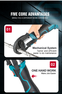 Accesorios para Fontaneros ZUPPER MP-1930, Alicates <span class=keywords><strong>de</strong></span> Prensado para Fontanería a Batería, Herramienta <span class=keywords><strong>de</strong></span> Prensado <span class=keywords><strong>Multicapa</strong></span> M U TH - Product Image 6